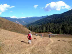 Trek in Bumthang Valley