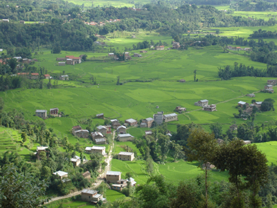 Greenary Scene of Dhulikhel