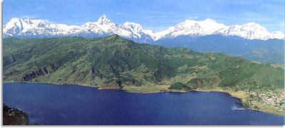 Phokhar view - Lake Phewa
